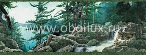 Бордюр Blue Mountain Green BC1581830b