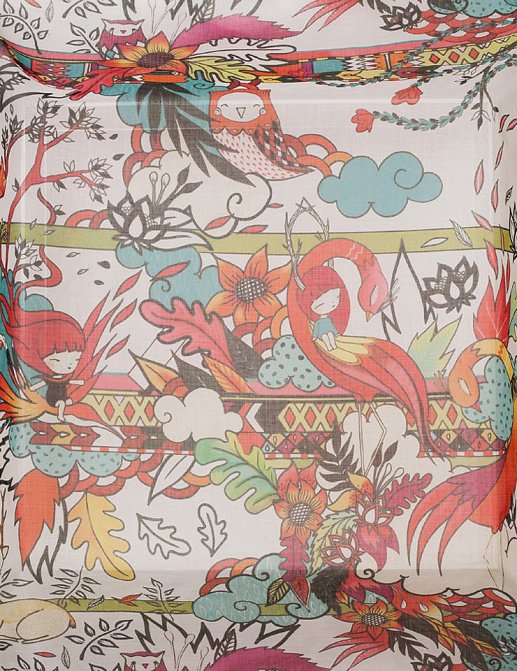 Ткань Equipo DRT Equipo DRT fabric hangers Selva Curtain/880/Multicolor