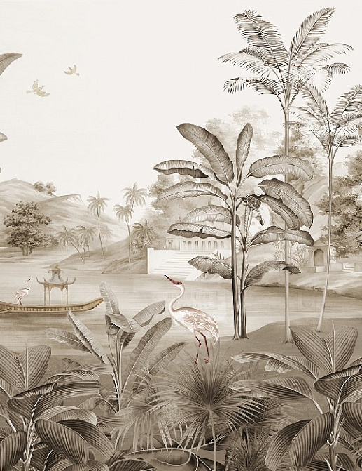 Панно и фотообои Faboie Silk Painting 5 F-SN5021