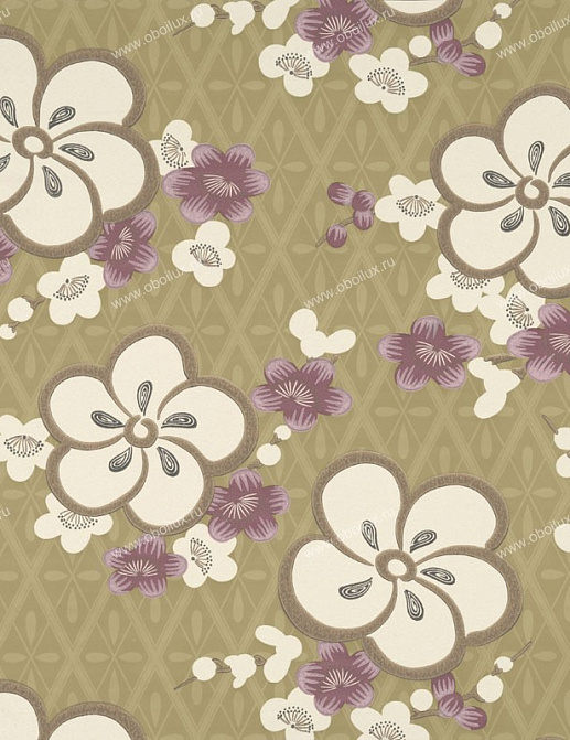 Обои Little Greene Oriental Wallpapers 0275BLLILAC