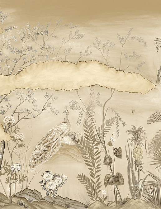 Панно и фотообои Faboie Silk Painting 4 F-SN4021