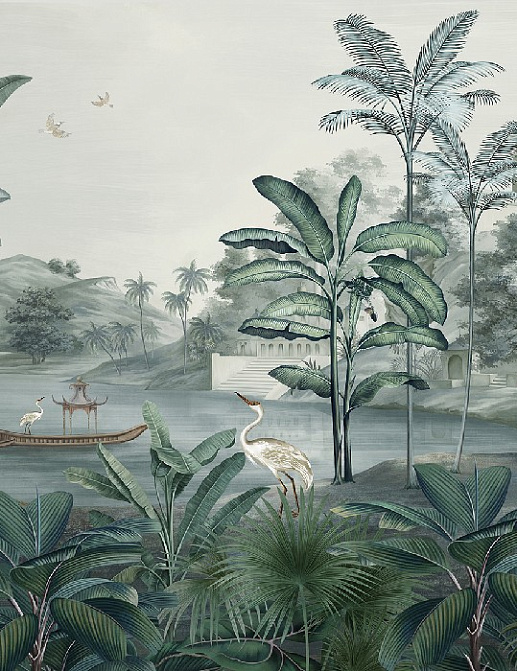 Панно и фотообои Faboie Silk Painting 5 F-SN5024