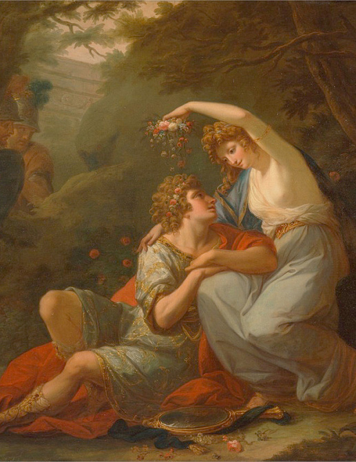 Панно и фотообои Affresco Фрески и фотообои Angelica Kauffmann Rinaldo and Armida