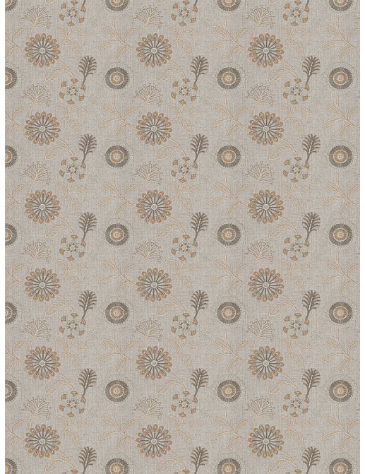Ткань Fabricut Chromatics Vol.XXIII Taupe Arepa floral/Almond