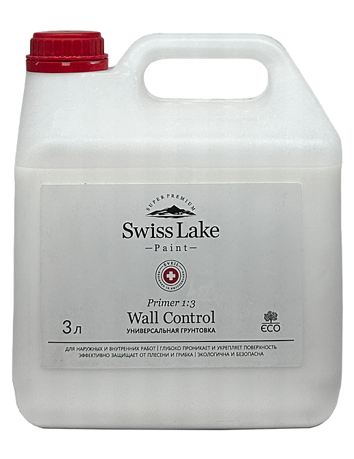 Грунтовка Swiss Lake Wall Control Primer 3 л