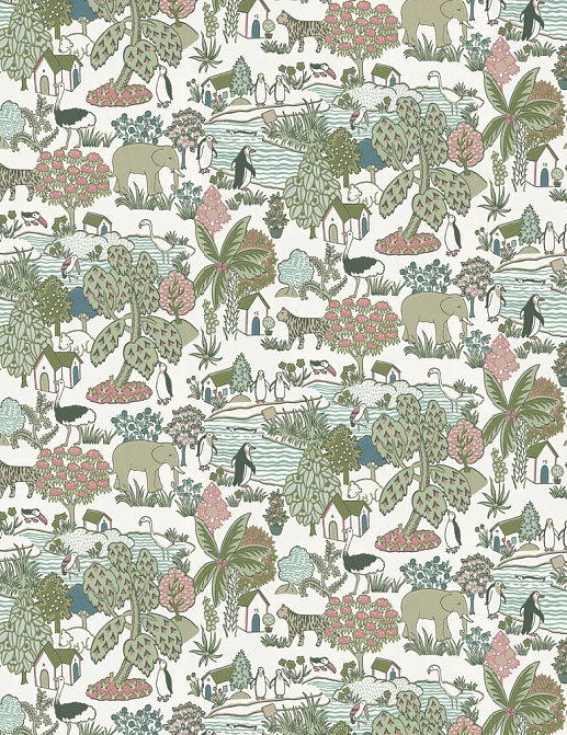 Обои Little Greene Storybook Papers 0231ANPUCKZ
