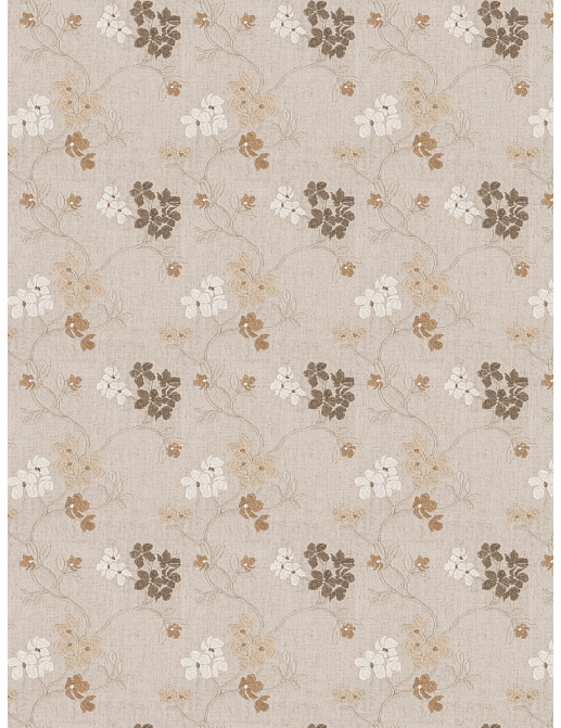 Ткань Fabricut Vignettes Vol.XIII Latte Luigi floral/Biscuit