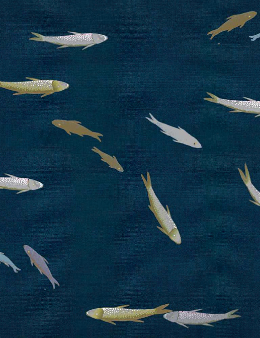 Панно и фотообои Misha Asia Fish/Blu di Prussia