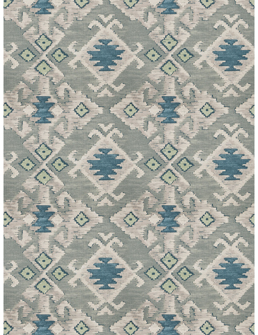 Ткань Fabricut Vignettes Vol.XIV Indigo Gumption/Monsoon