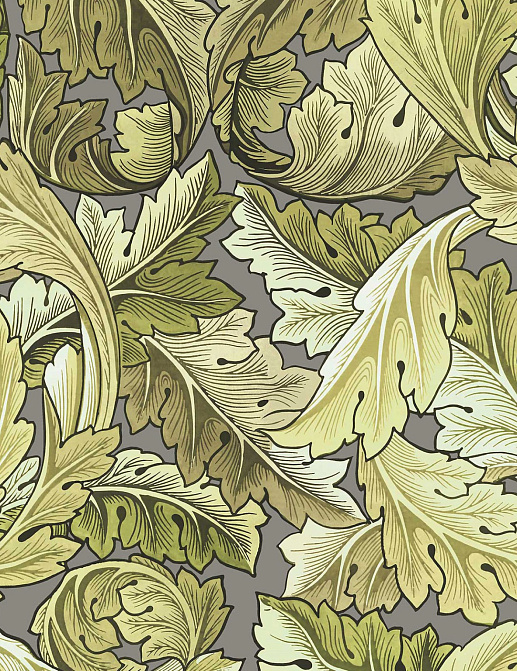 Панно и фотообои House Of Hackney London 1 Acanthus/Fossil Grey/Ochre