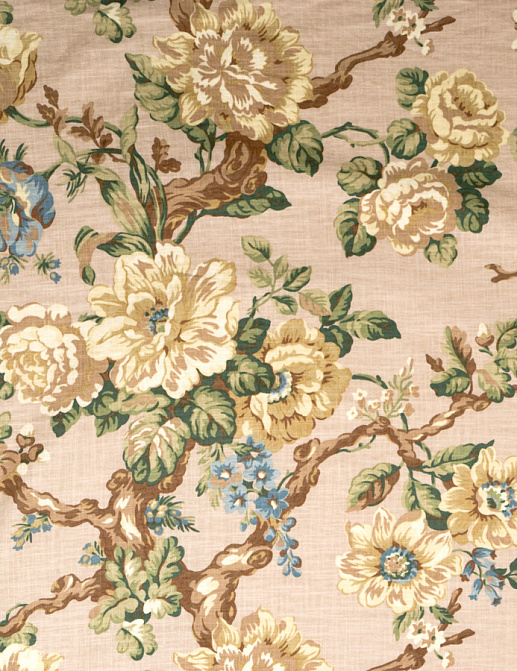 Ткань Trend Jaclyn Smith Home aqua blue 01834 Caramel