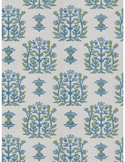 Ткань Stroheim Dana Gibson Blue Green Jaipur/Seaglass