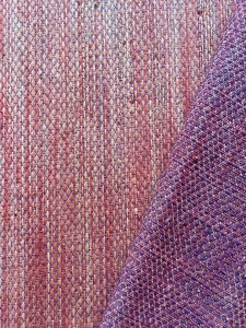 Ткань Bisson Bruneel Panama Cuba Panama-Bleu/Orange