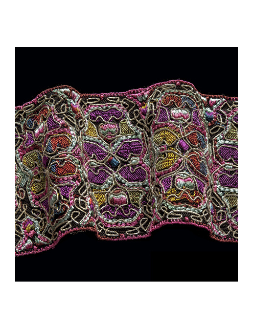 Тесьма Dana Panorama French Lace 1837/Dark Brоwn