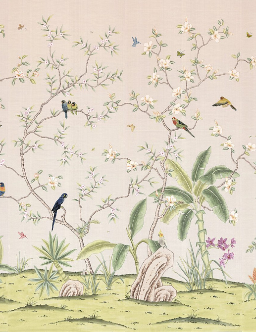 Обои Paul Montgomery Studio Fine Painted Wallpapers Enchanted Garden