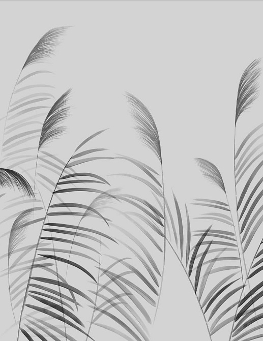 Панно и фотообои Fresq Classic & Geo GRASS / M73 / BLACK