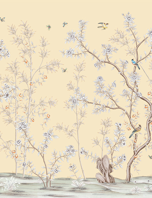 Обои Yana Svetlova Wallcoverings Art Prints B55-YELLOW