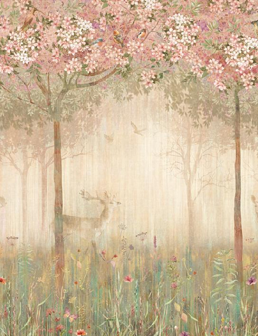 Панно и фотообои Affresco Botanica AFF 719 VEL 477