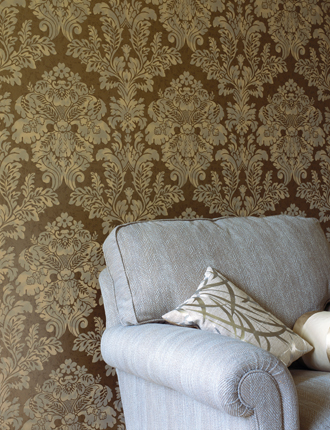 Обои Mulberry Imperial Wallpaper FG055A127