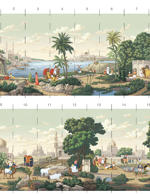Обои Paul Montgomery Studio Book of Murals (Mural Sources) PN-310-ND/Classic
