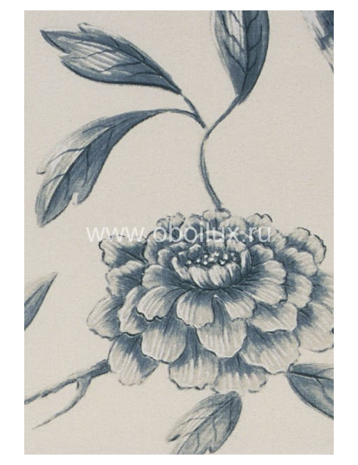 Обои Lewis & Wood Wide Width Wallpapers LW133226/Jasper Peony China Nlue