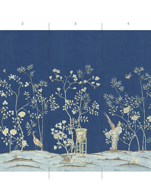 Обои Paul Montgomery Studio Book of Murals (Mural Sources) CH-142-CH/Emerald