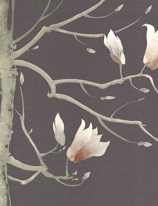 Обои Fromental Modern Chinois Magnolia/Smoked Pearl