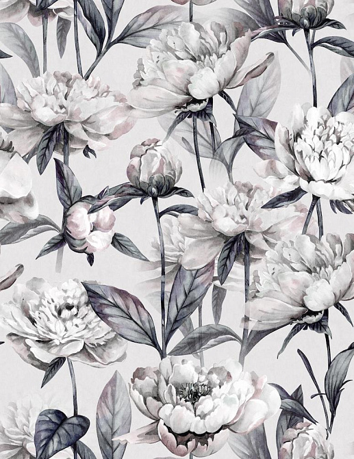 Ткань Marufabrics Florium Peones/Light