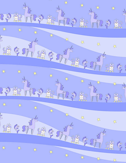 Обои Wall Street Unicorn Valley 20706