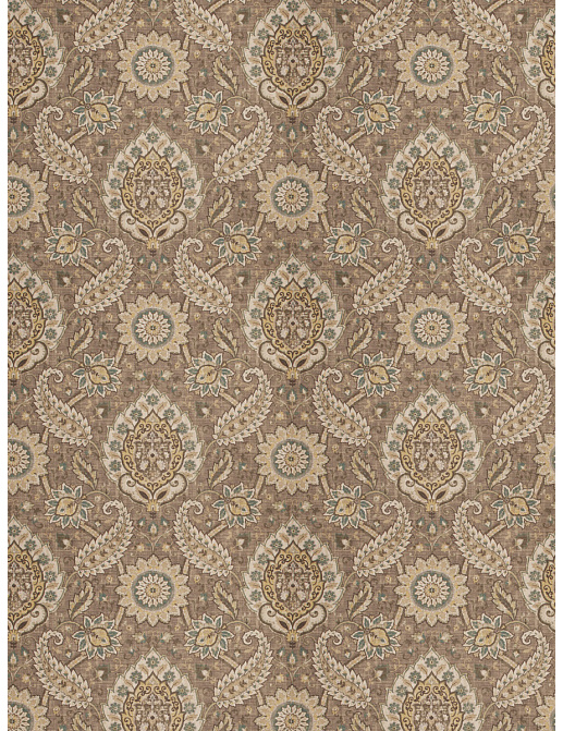 Ткань Fabricut Vignettes Vol.XIV Wintergreen Practicality/Turquoise