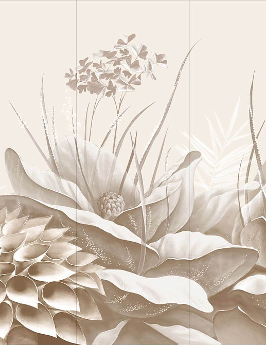 Панно и фотообои Fresq Classic Collection AQ-01-M11-SEPIA
