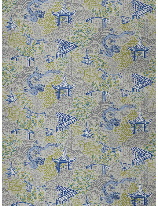 Ткань Trend Navy-Amethyst Prints & Wovens Vol.II 04225/Cobalt