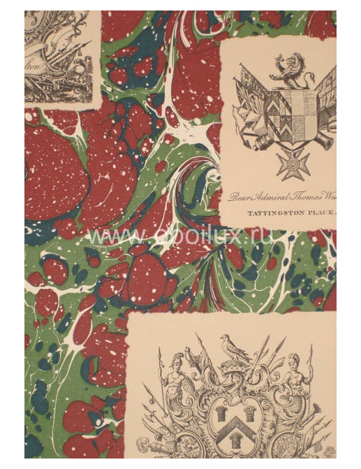 Обои Lewis & Wood Book I - Sporting & Character LW115B05/Ex Libris Antique