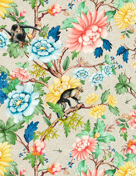 Обои Clarke & Clarke Botanical Wonders W0133/01