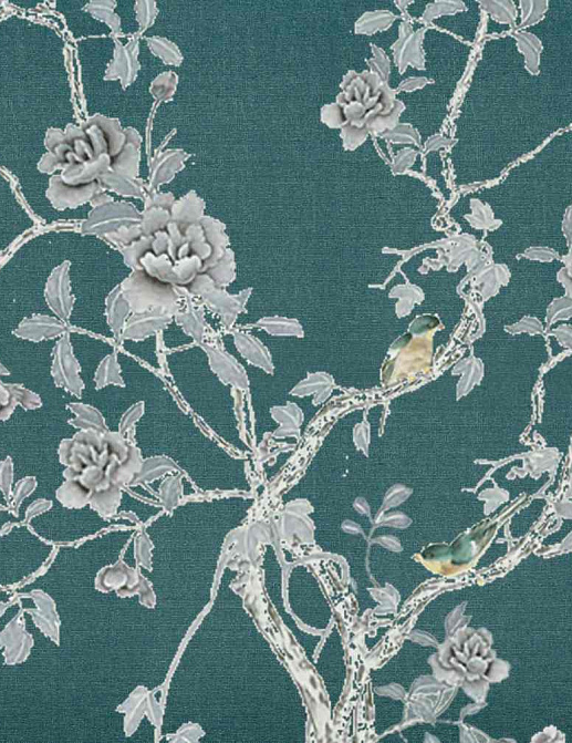 Панно и фотообои Misha China Classic P01417/Oriental Blue