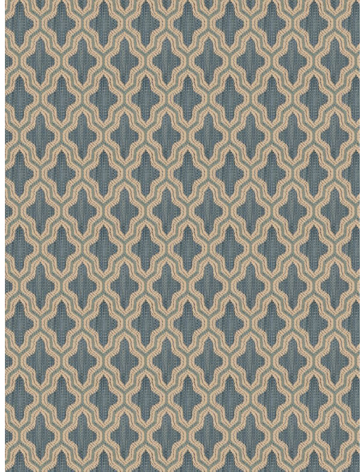 Ткань Fabricut Vignettes Vol.XIV Indigo Sangfroid/Teal