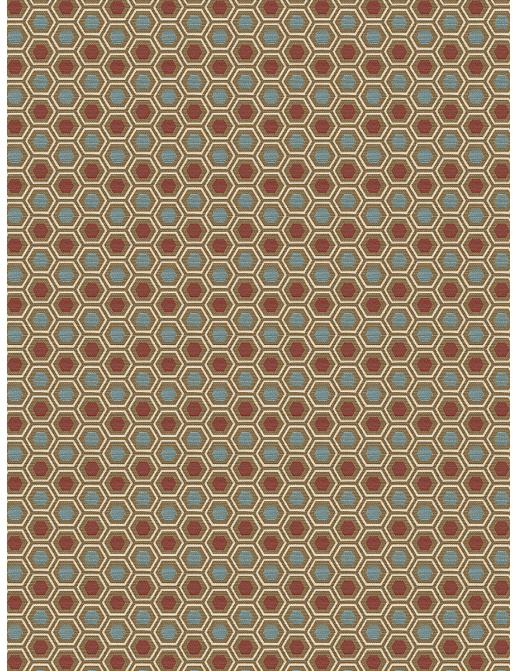 Ткань Fabricut Chromatics Vol.XXIII Sedona Habit/Crimson sky