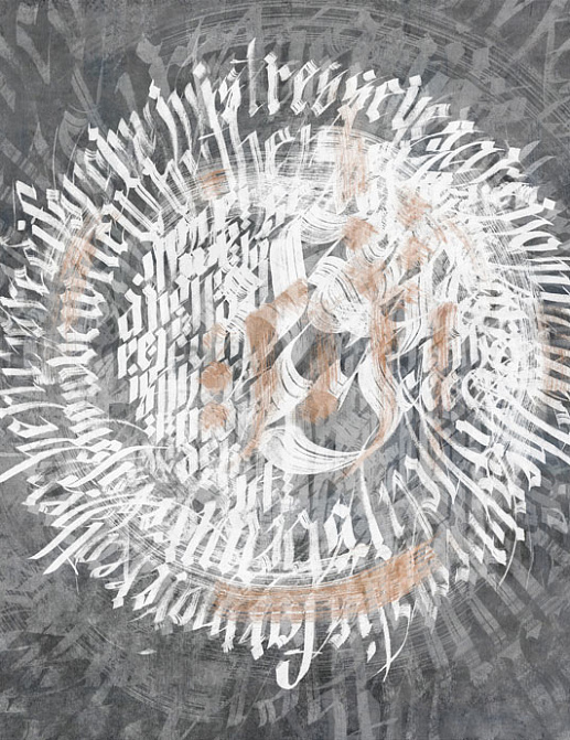 Обои Factura Collection 2021 CALLIGRAPHY/7