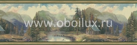 Бордюр Blue Mountain Green BC1580405b