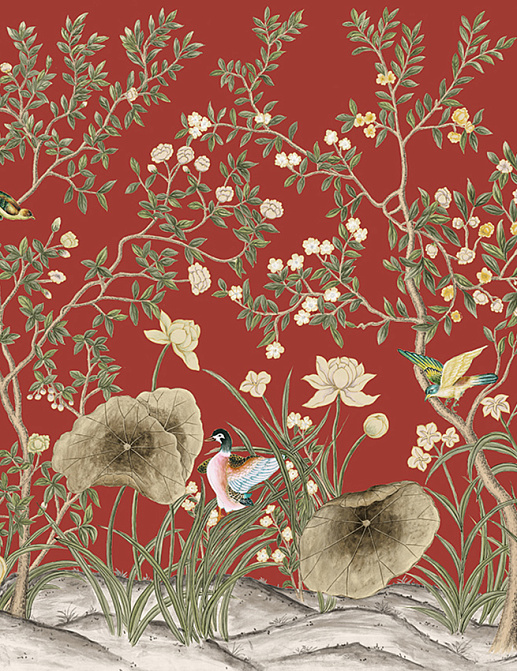 Панно и фотообои Faboie Silk Painting 4 F-SN4125