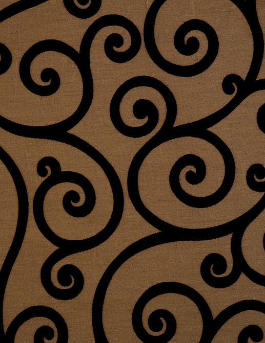 Ткань Trend Jaclyn Smith Home brown black 01845 Jet