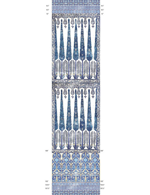 Обои Nicolette Mayer Ottoman Fantasy Topkapi Garden/Classic