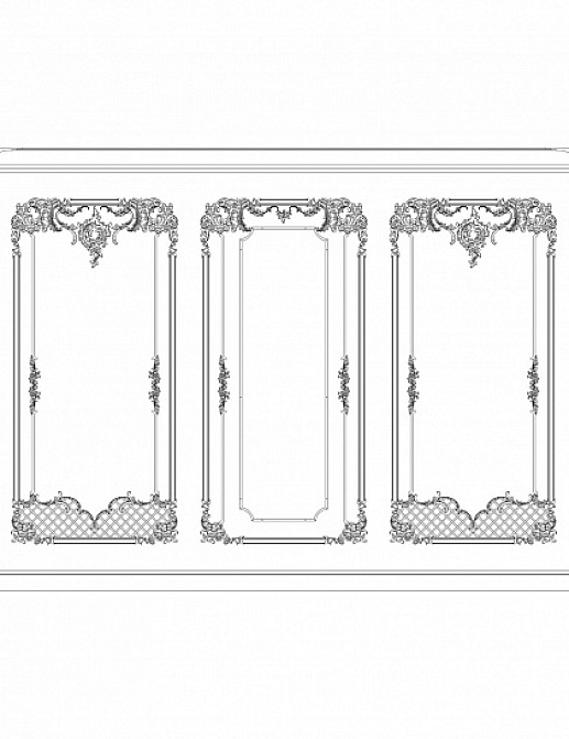 Готовые решения RoDecor Царскосельский Рококо 77203RC