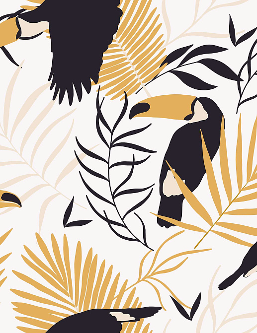 Ткань Marufabrics Collection 2 Toucan