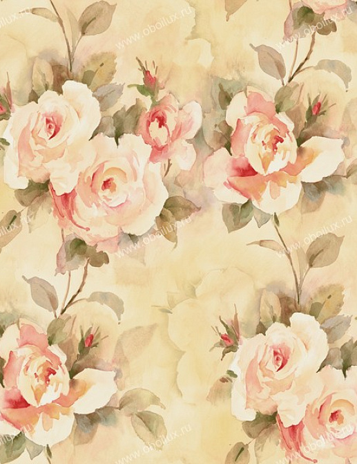 Обои Seabrook Watercolors AQ51103