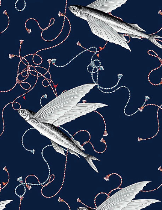 Ткань Flying Fish Interior Textiles И-1-Р