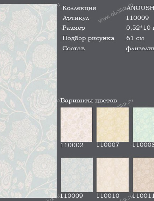 Обои Harlequin Anoushka 110009