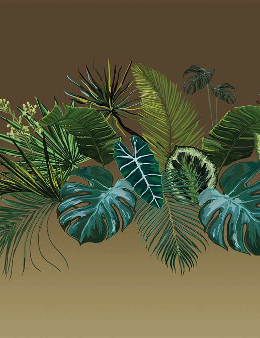 Панно и фотообои Yo2 Luminous Palms LP1.03/Gold
