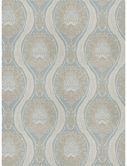 Ткань Fabricut Chromatics Vol.XXIV Mineral Bally's Damask/Seaspray