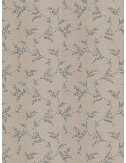 Ткань Fabricut Chromatics Vol.XXV Indigo Simile leaves/Glaze